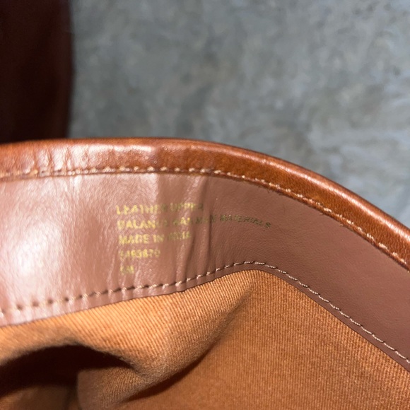 Brown leather tall boot - Picture 3 of 4